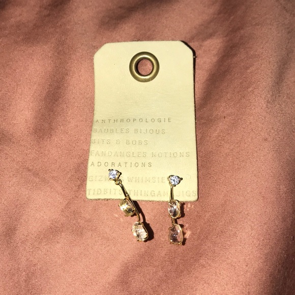🍭ANTHRO FINOLA frontback earring NWT - Picture 3 of 3